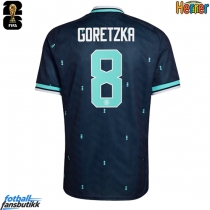Tyskland Leon Goretzka #8 Bortedrakt EM 2024 Kortermet